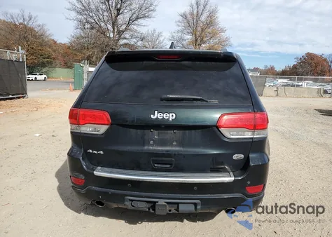 2014 Jeep Grand Cherokee Overland z USA, uszkodzony, nr VIN 1C4RJFCG9EC193867